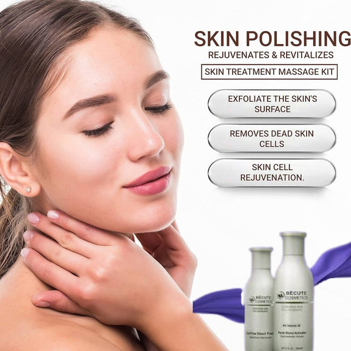 BECUTE FACIAL GLOW SKIN POLISH KIT - Adorable