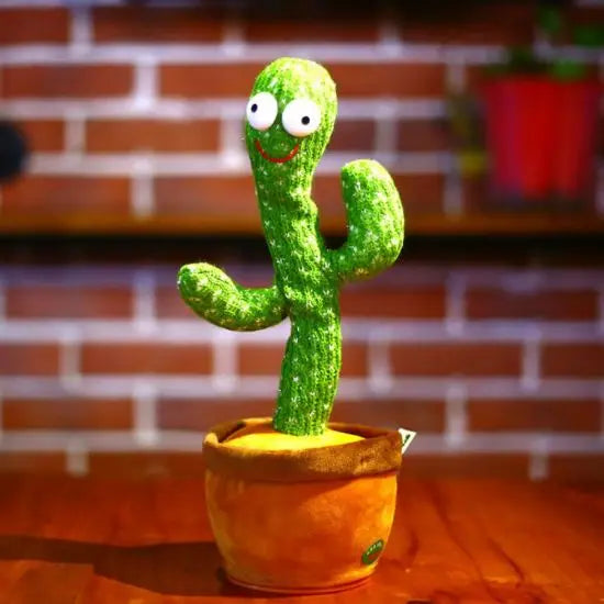 New Dancing Cactus Toy, Talking Tree Cactus Plush Toy Free Home Delivery Limited Stock Available Azadi Sale - Adorable