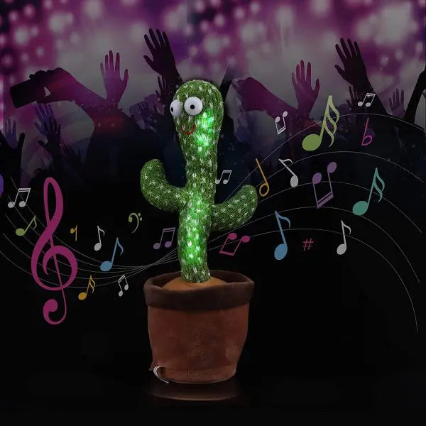 New Dancing Cactus Toy, Talking Tree Cactus Plush Toy Free Home Delivery Limited Stock Available Azadi Sale - Adorable